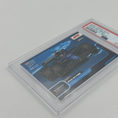 PSA 9 - 06/10 - Nyck de Vries - Impressive Formula 1 Debut #056 - Blue