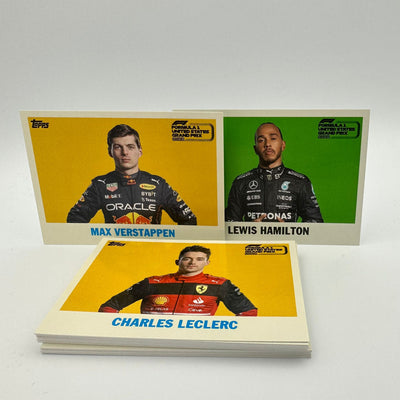 Topps Exclusives: F1 United States Grand Prix 2022 - All Drivers 20 Card Set