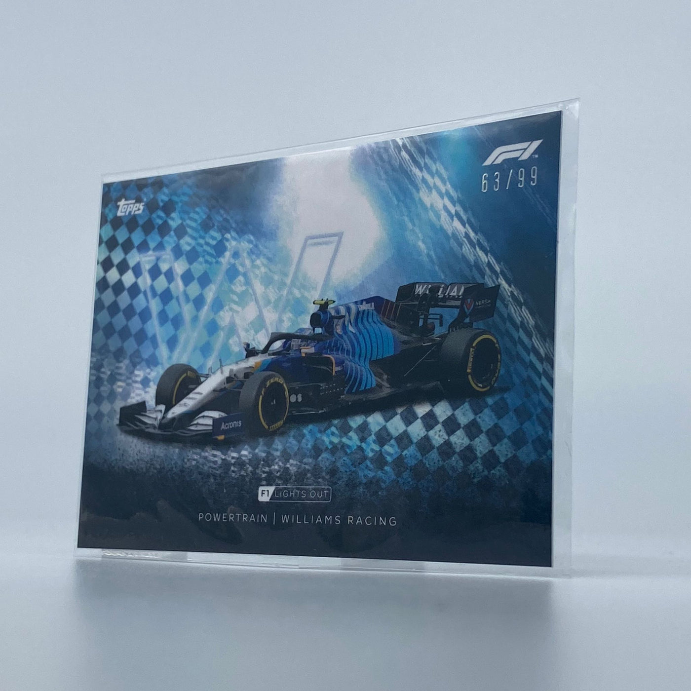 63/99 - Williams - Powertrain - Blue Parallel