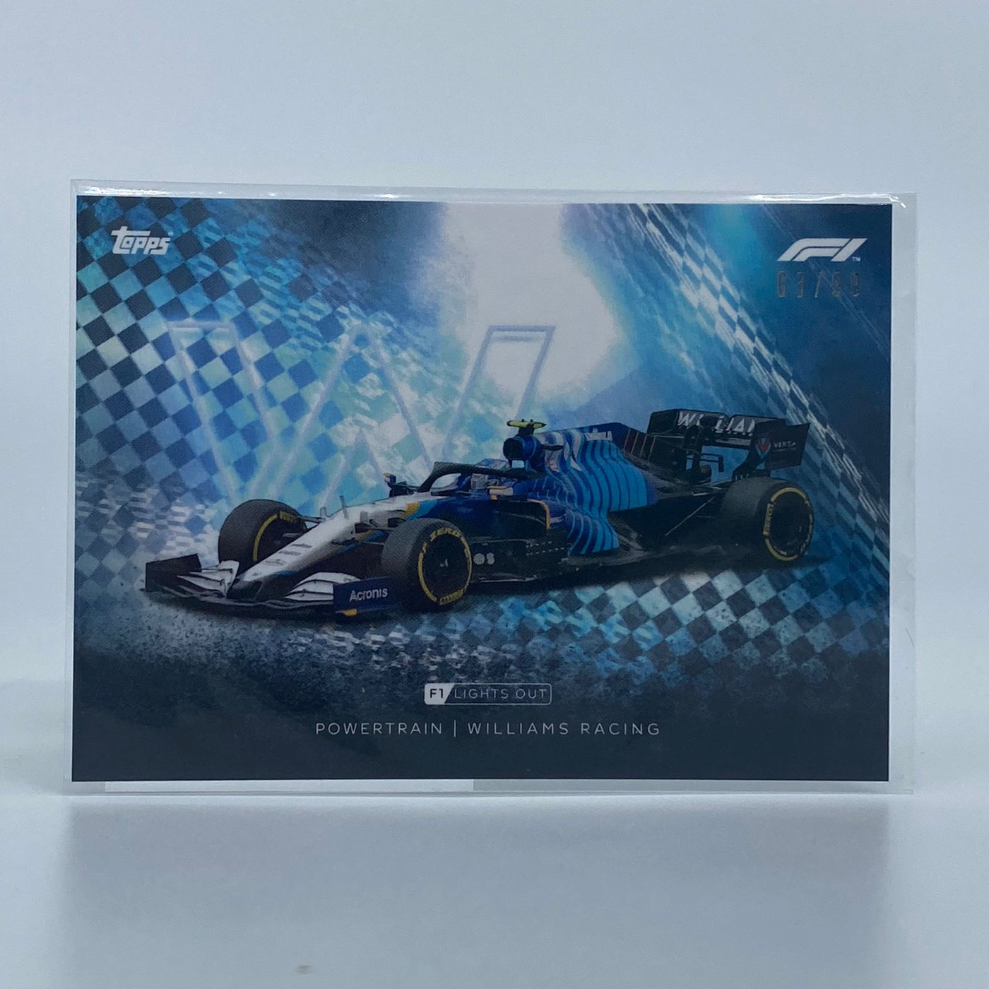 63/99 - Williams - Powertrain - Blue Parallel