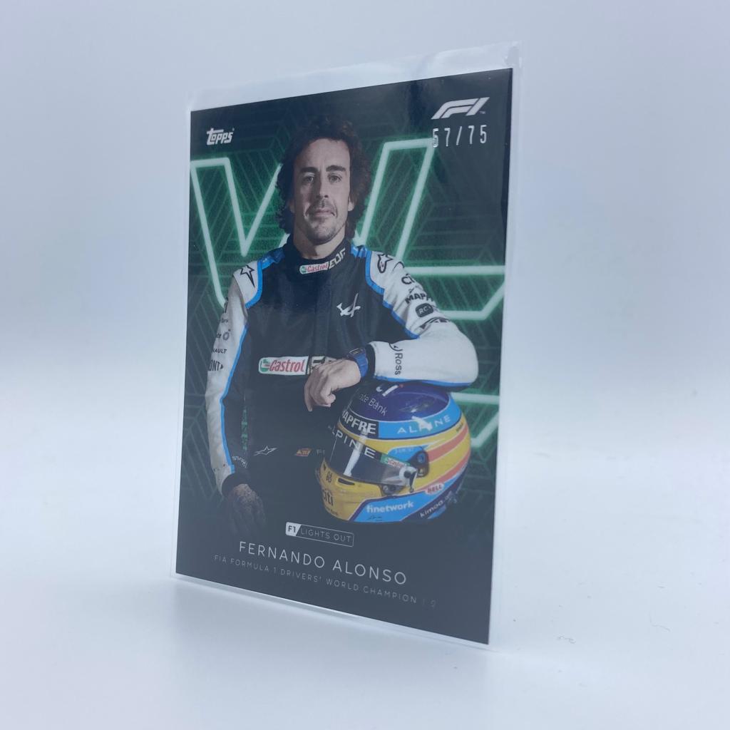 57/75 Fernando Alonso - Drivers World Champion