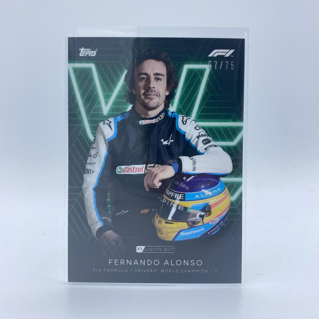 57/75 Fernando Alonso - Drivers World Champion