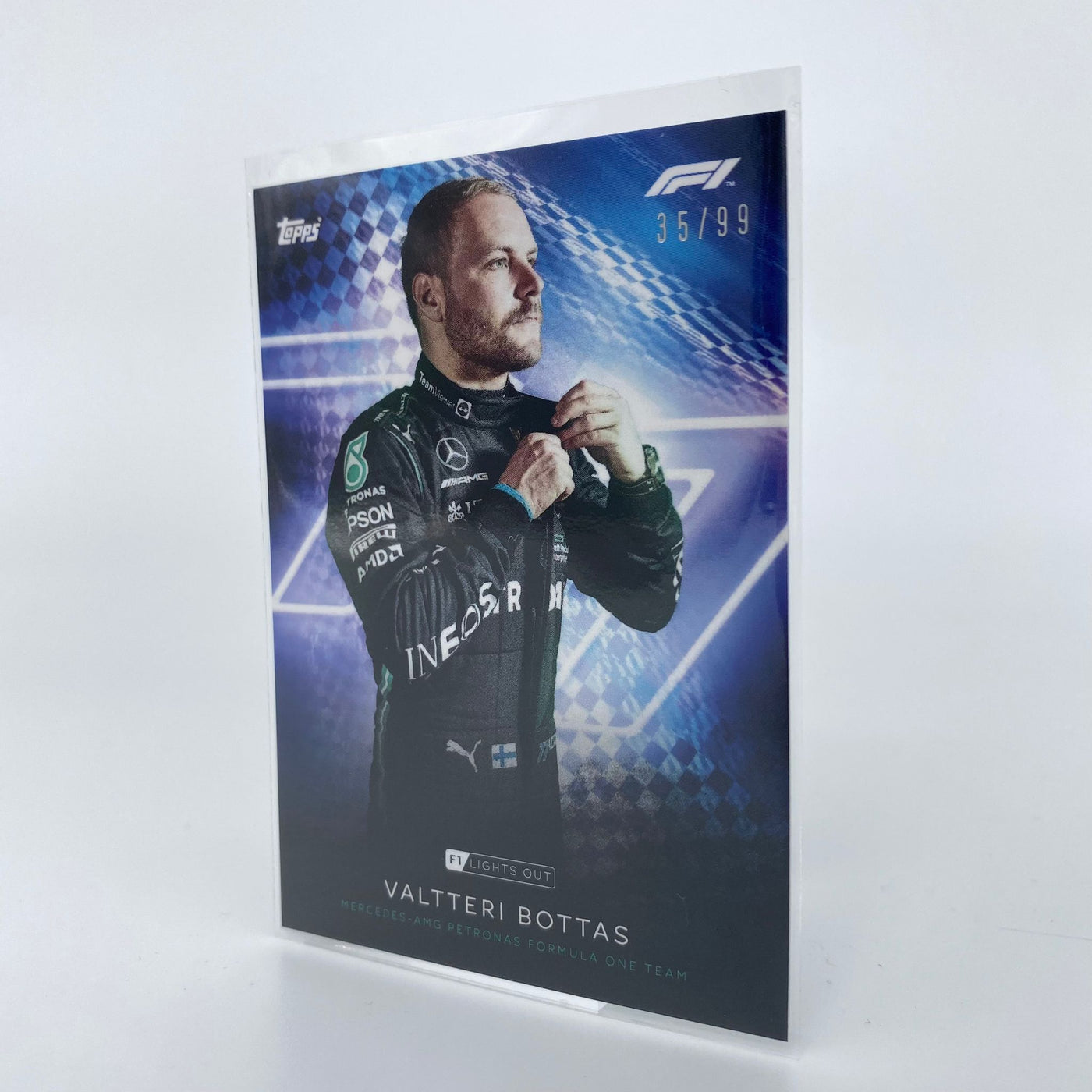 35/99 Valtteri Bottas - Drivers -  Blue Parallel