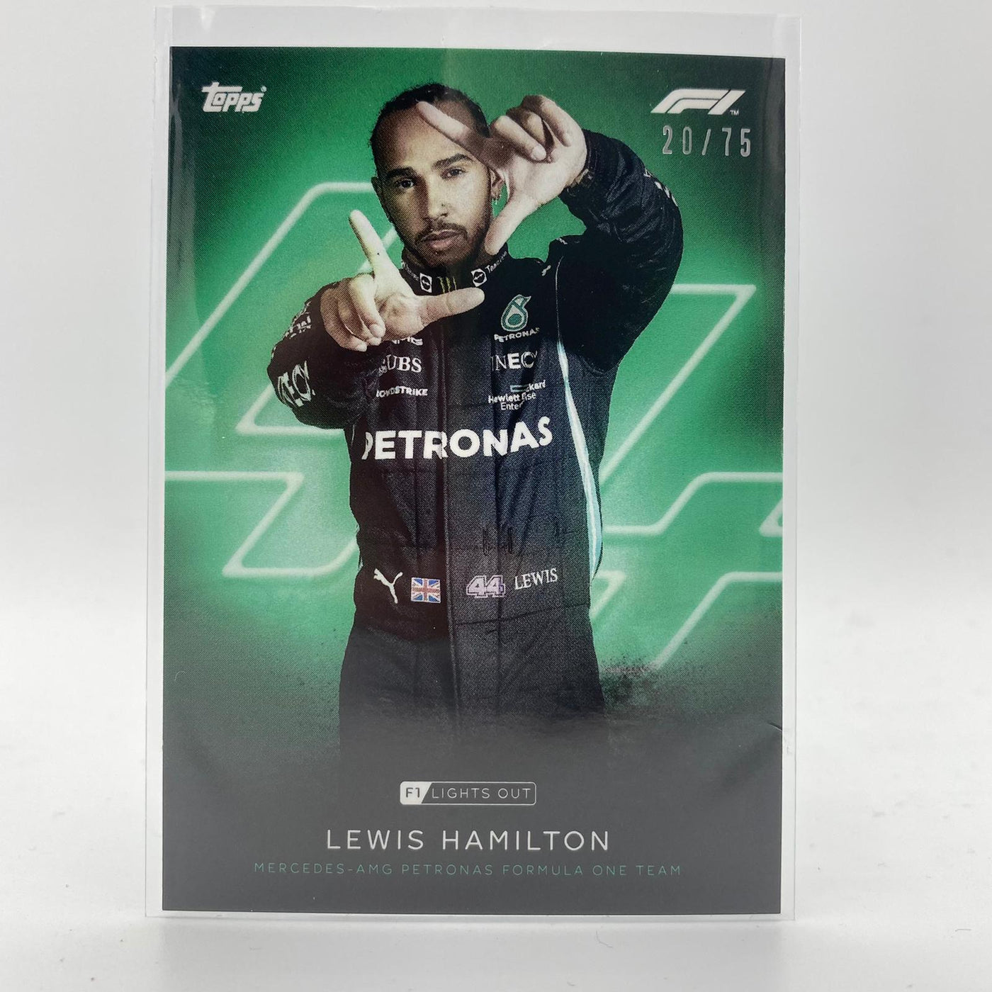 20/75 Lewis Hamilton - Drivers - Green Parallel