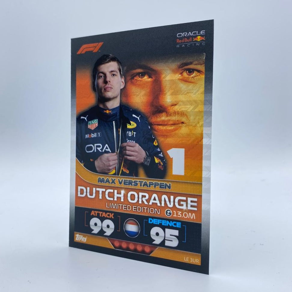 Max Verstappen - Dutch Orange #LE3UR - Turbo Attax 2022