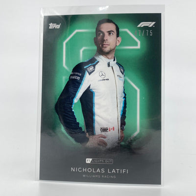 47/75 Nicholas Latifi - Drivers - Green Parallel