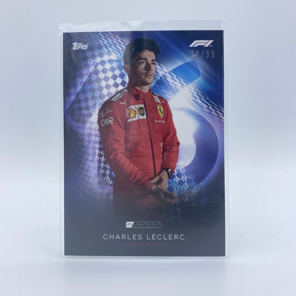 79/99 Charles Leclerc - Drivers - Blue Parallel