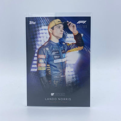 99/99 Lando Norris - Driver - Blue parallel