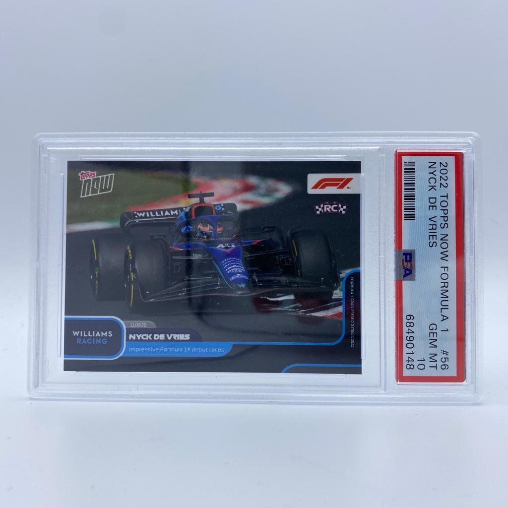 PSA 10 - Nyck de Vries - Impressive Formula 1 Debut #056