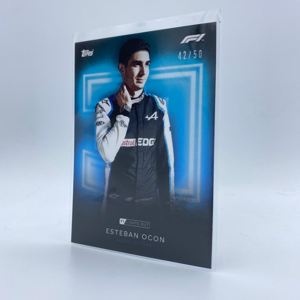 42/50 Esteban Ocon - Driver - Aqua Parallel