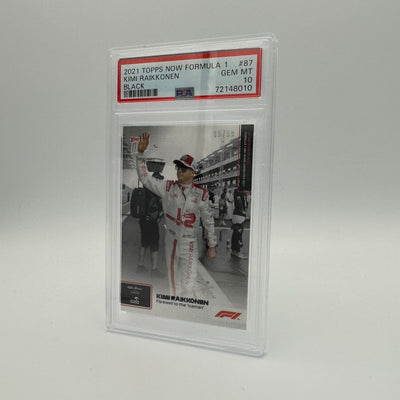 PSA 10 - 09/99 - Kimi Raikkonen - Farewell to the iceman #87