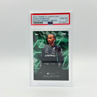 PSA 10 - 10/75 Lewis Hamilton - History Maker