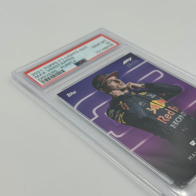 PSA 10 - 19/25 Max Verstappen - Drivers- Purple Parallel