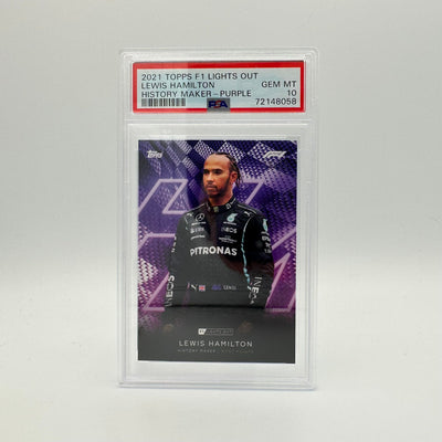 PSA 10 - 20/25 Lewis Hamilton - History Maker