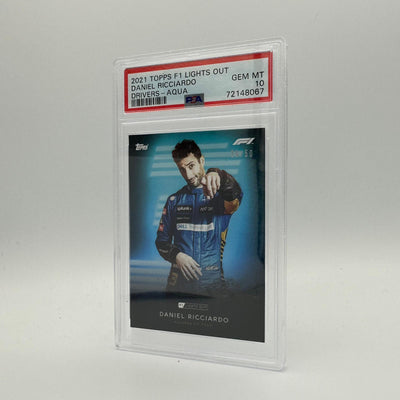 PSA 10 - 26/50 Daniel Ricciardo - Drivers -  Aqua Parallel