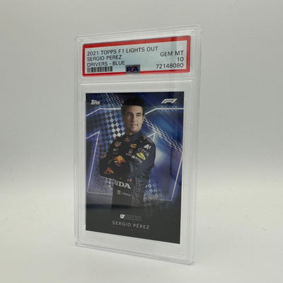 PSA 10 - 31/99 Sergio Perez - Drivers -  blue Parallel