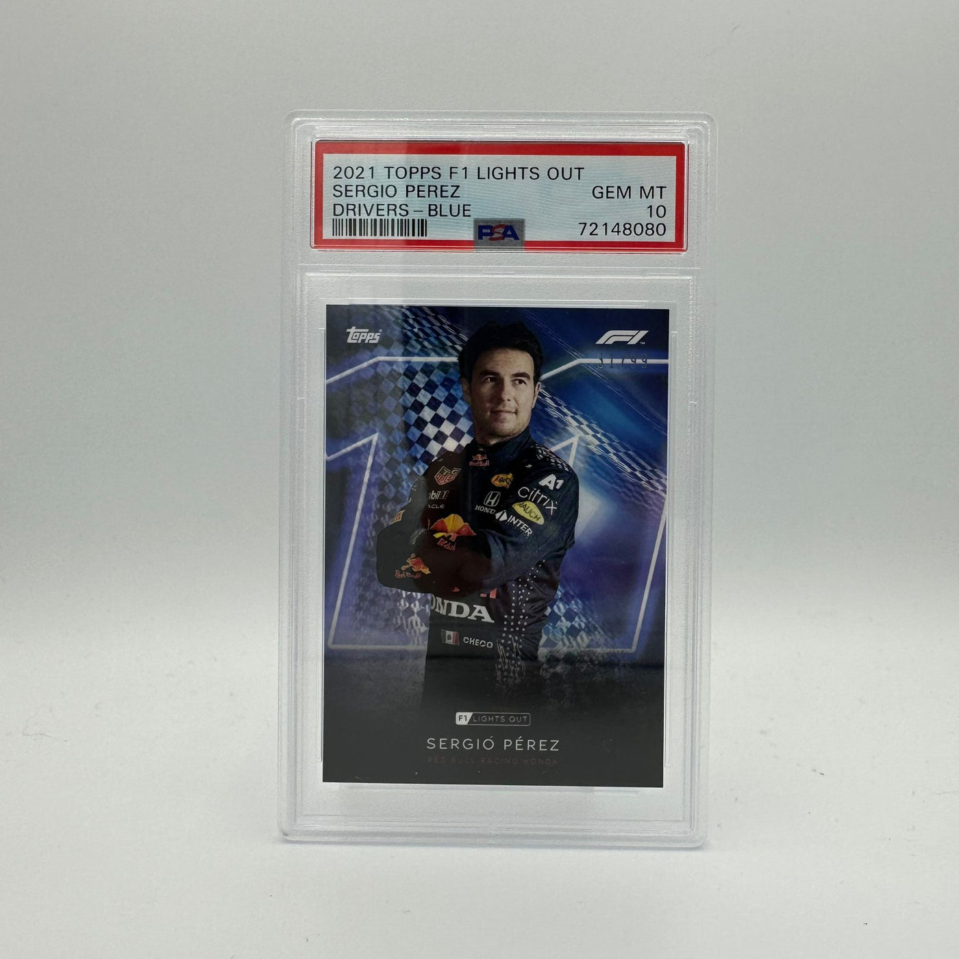 PSA 10 - 31/99 Sergio Perez - Drivers -  blue Parallel