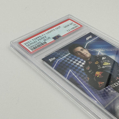 PSA 10 - 31/99 Sergio Perez - Drivers -  blue Parallel