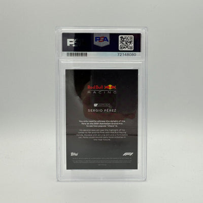 PSA 10 - 31/99 Sergio Perez - Drivers -  blue Parallel