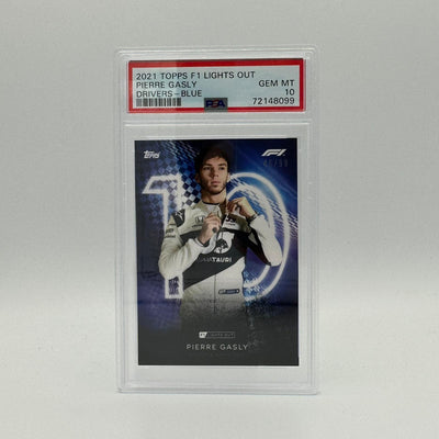 PSA 10 - 46/99 Pierre Gasly - Drivers -  Blue Parallel