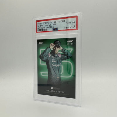 PSA 10 - 47/75 Sebastian Vettel - Drivers -  Green Parallel