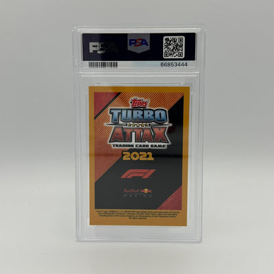 PSA 8 - 186/250 Max Verstappen - Fire Card