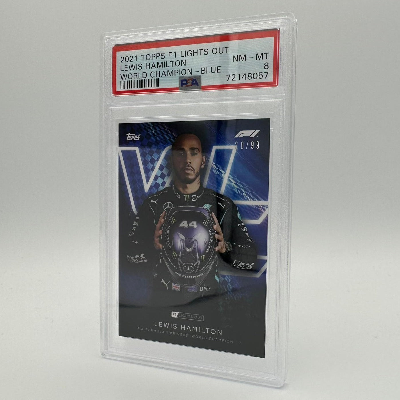 PSA 8 - 20/99 Lewis Hamilton - Drivers World Champion