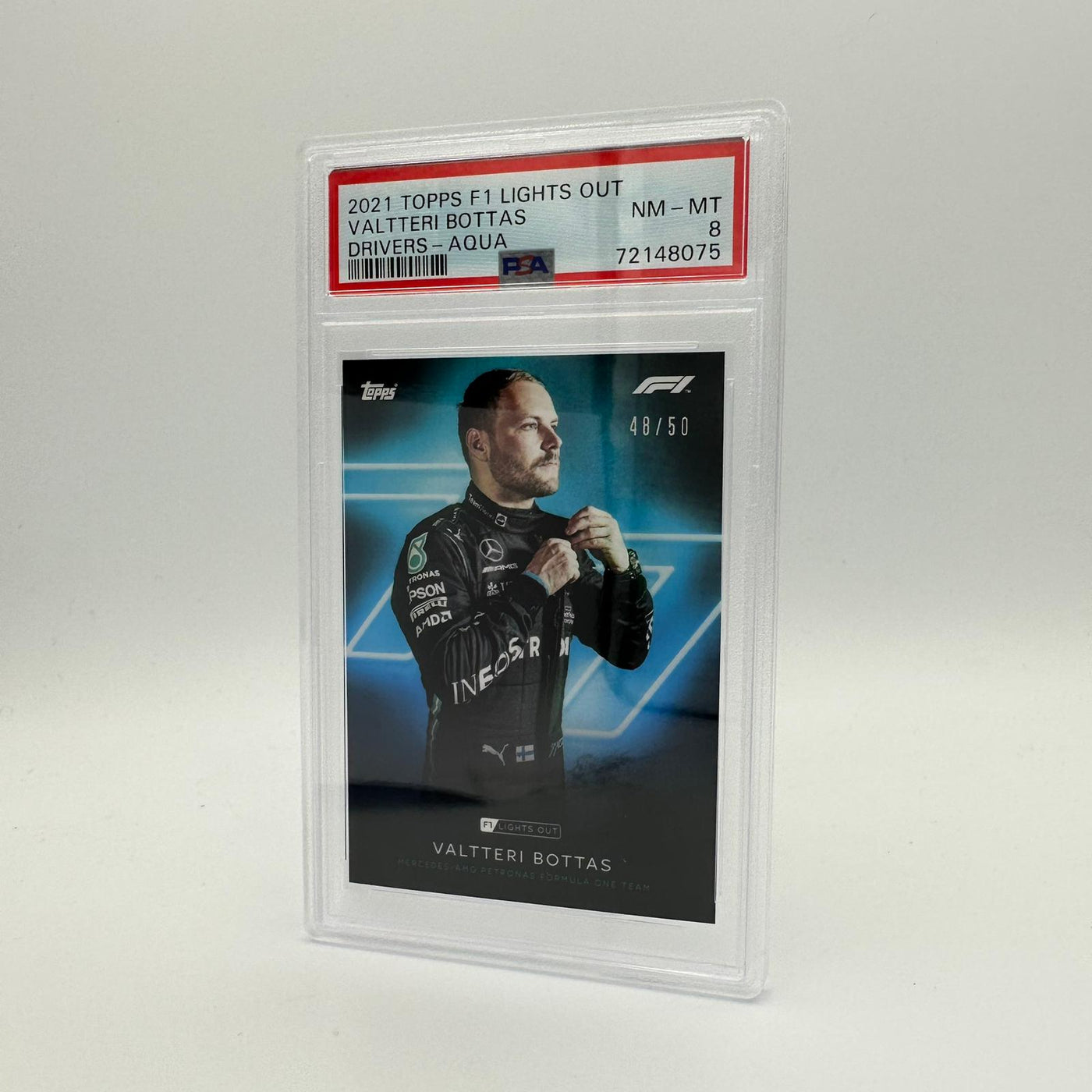 PSA 8 - 48/50 Valtteri Bottas - Drivers -  Aqua Parallel