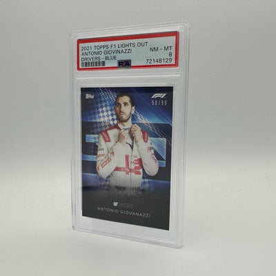 PSA 8 - 58/99 Antonio Giovinazzi - Drivers - Blue Parallel