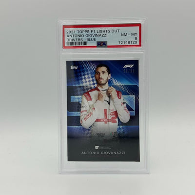 PSA 8 - 58/99 Antonio Giovinazzi - Drivers - Blue Parallel