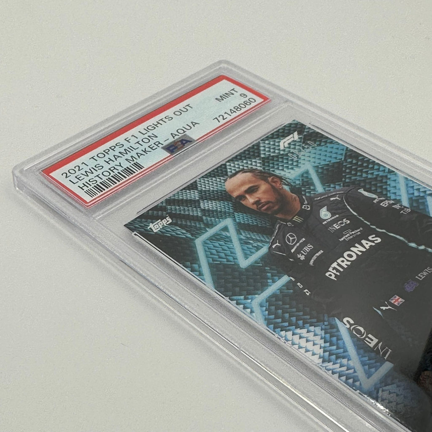 PSA 9 - 08/50 Lewis Hamilton - History Maker