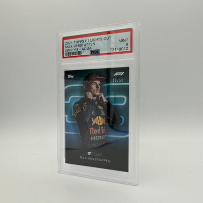 PSA 9 - 15/50 Max Verstappen - Drivers -  Aqua Parallel