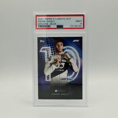 PSA 9 - 19/99 Pierre Gasly - Drivers -  Blue Parallel