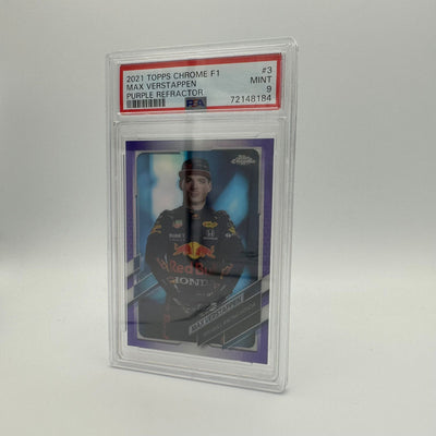 PSA 9 - 362/399 - Max Verstappen #3 - Purple Refractor