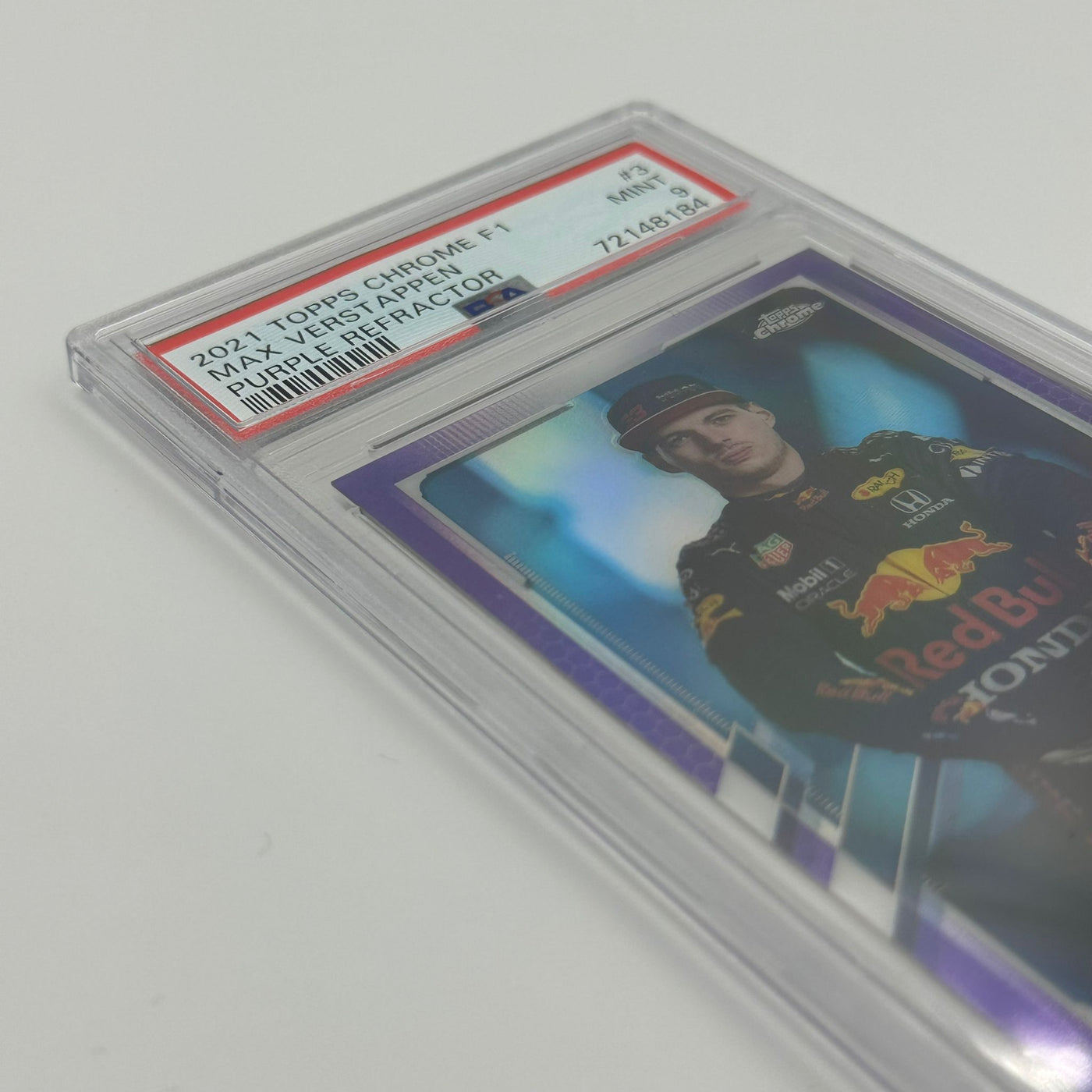 PSA 9 - 362/399 - Max Verstappen #3 - Purple Refractor