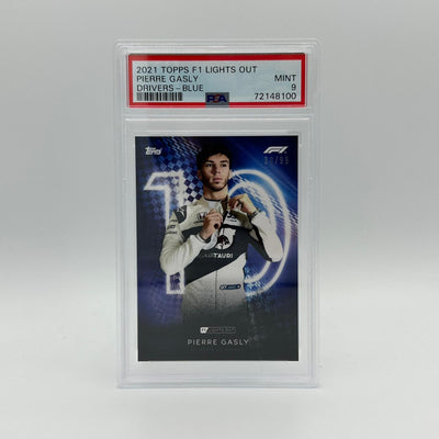 PSA 9 - 30/99 Pierre Gasly - Drivers -  Blue Parallel