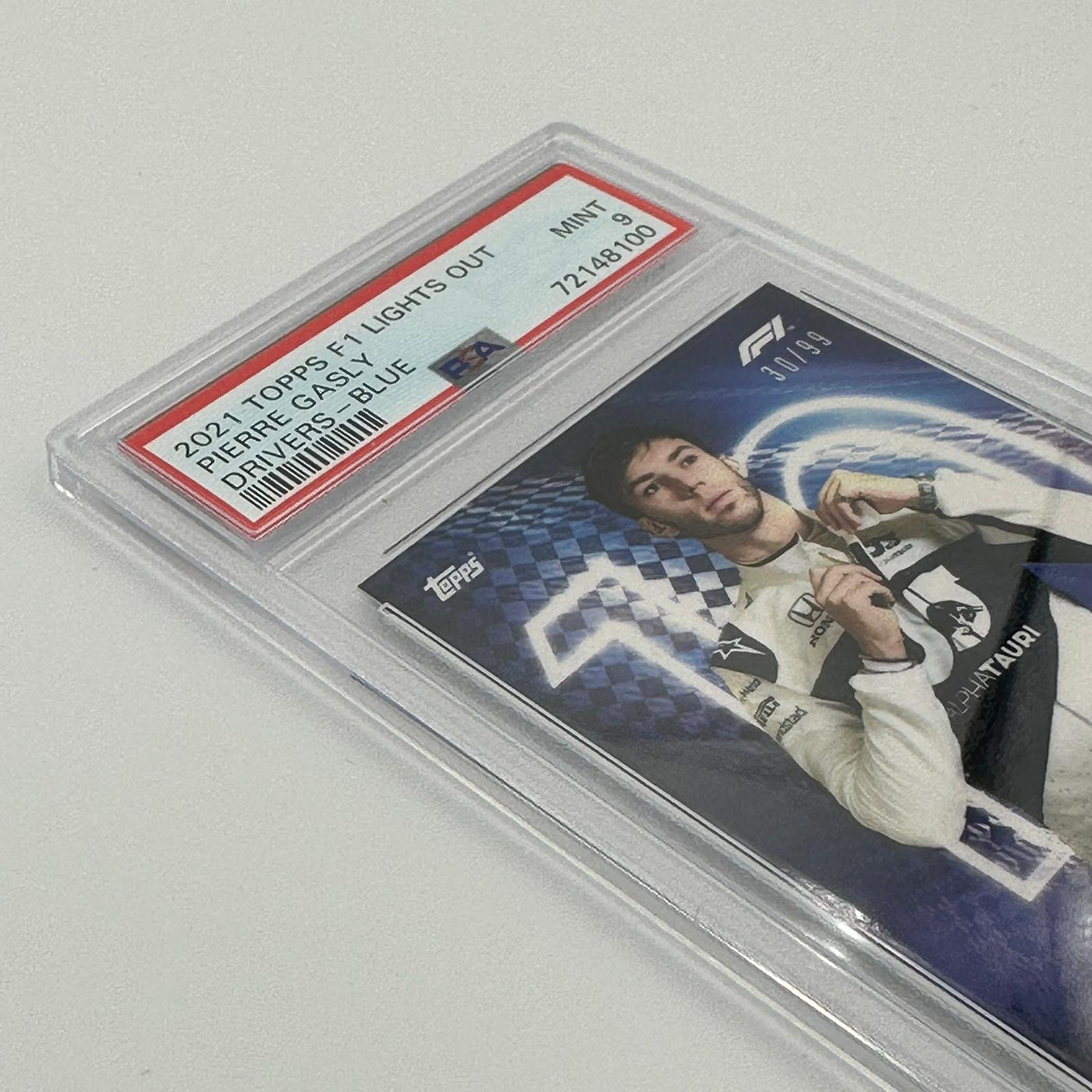 PSA 9 - 30/99 Pierre Gasly - Drivers -  Blue Parallel