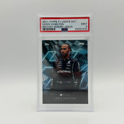 PSA 9 - 33/50 Lewis Hamilton - History Maker