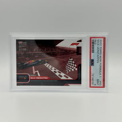 PSA 9 - 33/99 Max Verstappen - Astonishing finish in front of the Dutch Fans #53