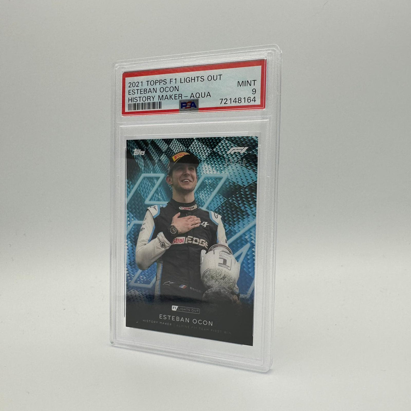 PSA 9 - 34/50 Esteban Ocon - History Maker