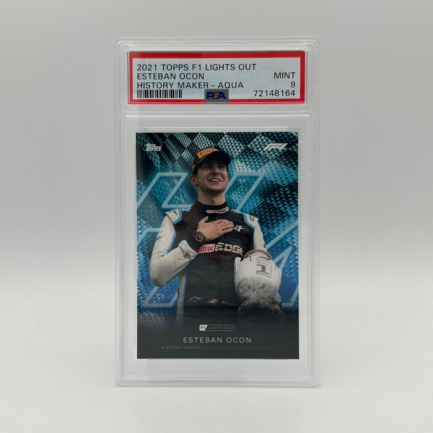 PSA 9 - 34/50 Esteban Ocon - History Maker