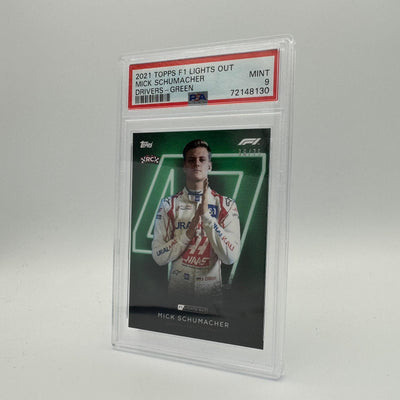 PSA 9 - 36/75 Mick Schumacher - Drivers - Green Parallel