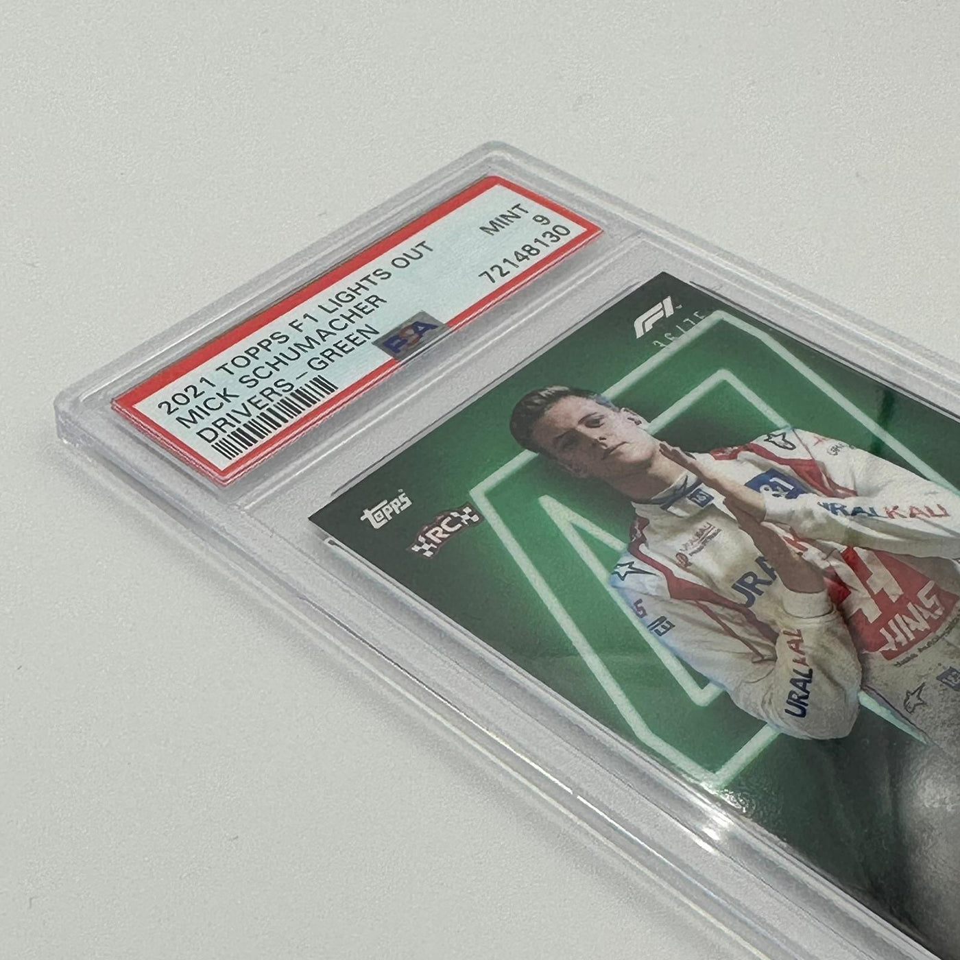 PSA 9 - 36/75 Mick Schumacher - Drivers - Green Parallel