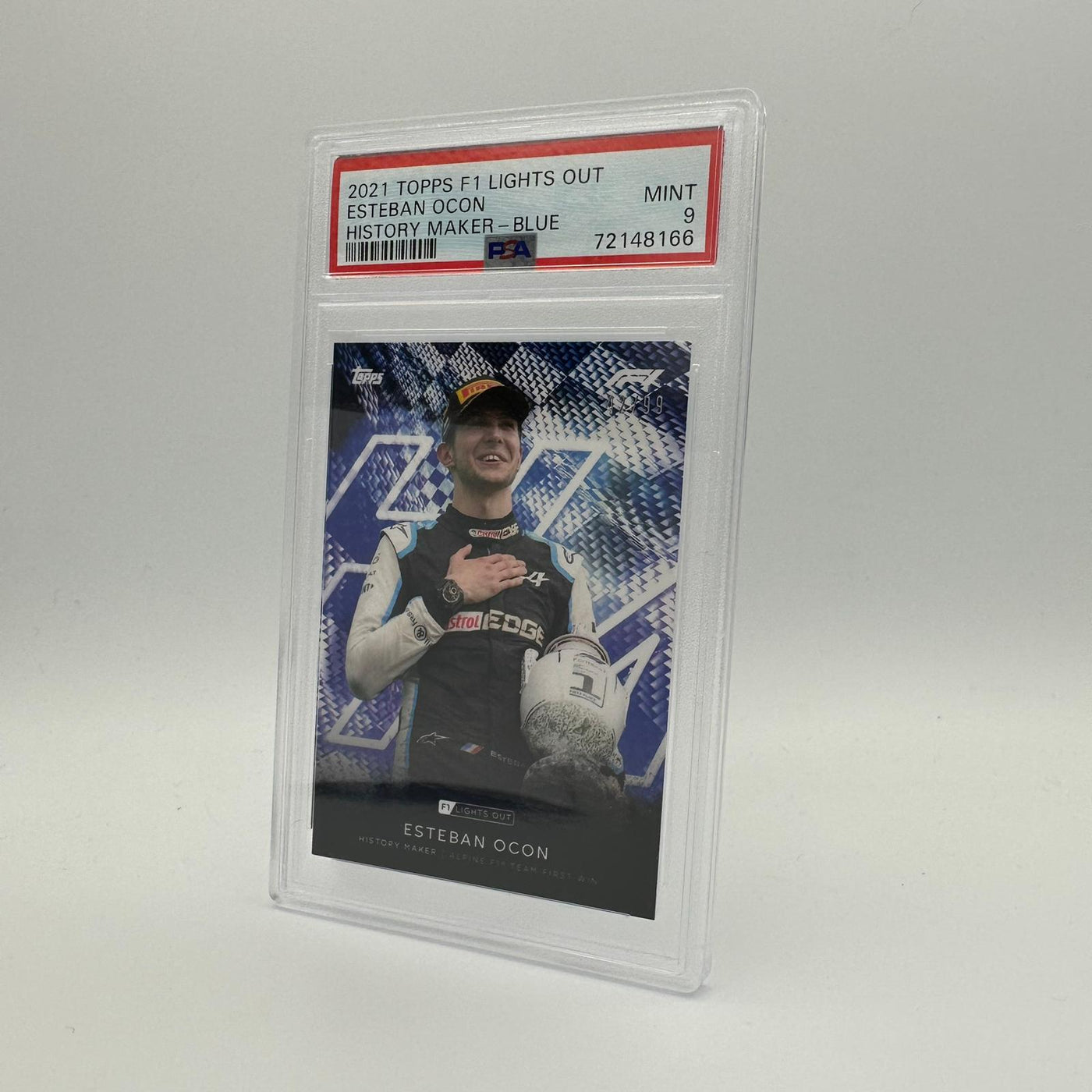 PSA 9 - 42/99 Esteban Ocon - History Maker