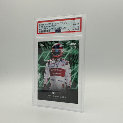 PSA 9 - 47/75 Kimi Raikkonen - History Maker