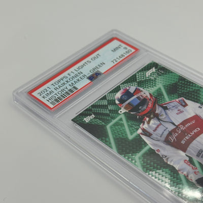 PSA 9 - 47/75 Kimi Raikkonen - History Maker