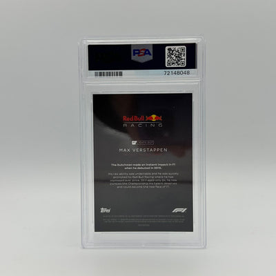 PSA 9 - 52/99 Max Verstappen - Drivers -  Blue Parallel