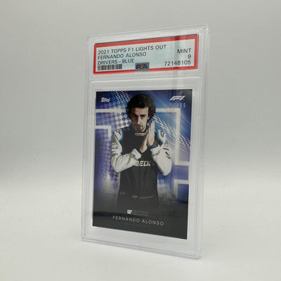 PSA 9 - 58/99 Fernando Alonso - Drivers -  Blue Parallel