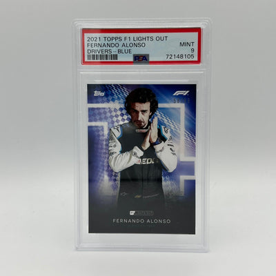 PSA 9 - 58/99 Fernando Alonso - Drivers -  Blue Parallel