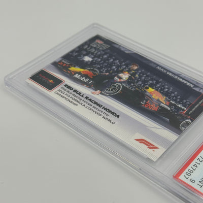 PSA 9 - 84/99 - Red Bull Racing Honda - Secure The Drivers' World Championship #85